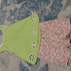 Gymboree top And gap shorts